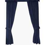Duke Blue Devils Locker Room Window Drapes