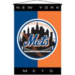 New York Mets 29" x 45" Deluxe Wallhanging