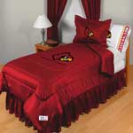 Louisville Cardinals Locker Room Comforter / Sheet Set