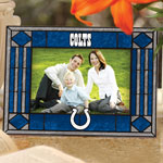 Indianapolis Colts NFL 6.5" x 9" Horizontal Art-Glass Frame