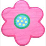 Posies Poppy Lite Pink Rug