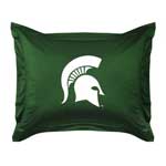 Michigan State Spartans Locker Room Pillow Sham