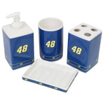 Jimmie Johnson #48 Nascar Bath Accessories