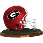 Georgia UGA Bulldogs NCAA College Helmet Replica Figurine