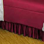 Detroit Red Wings Locker Room Bed Skirt