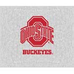 Ohio State Buckeyes 58" x 48" "Property Of" Blanket / Throw