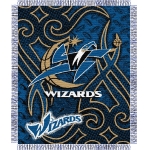 Washington Wizards NBA 48" x 60" Triple Woven Jacquard Throw