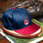 Cleveland Indians MLB Baseball Cap Figurine