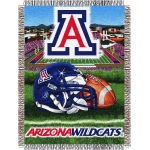 Arizona Wildcats NCAA College "Home Field Advantage" 48"x 60" Tapestry Throw