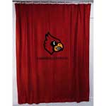 Louisville Cardinals Locker Room Shower Curtain