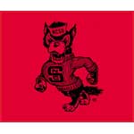 North Carolina State Wolfpack 60" x 50" Classic Collection Blanket / Throw