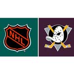 Anaheim Mighty Ducks Logo Wallpaper Border