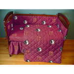 Florida Seminoles Crib Bed in a Bag - Red
