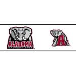 Alabama Crimson Tide Wall Border