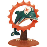 Miami Dolphins NFL Logo Figurine