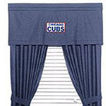 Chicago Cubs Team Denim Window Valance 