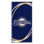 Milwaukee Brewers MLB 30" x 60" Terry Beach Towel