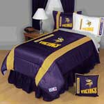 Minnesota Vikings Side Lines Comforter / Sheet Set