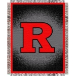 Rutgers Scarlet Knights NCAA College "Focus" 48" x 60" Triple Woven Jacquard Throw