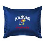 Kansas Jayhawks Locker Room Pillow Sham