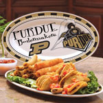 Purdue Boilermakers NCAA College 12" Ceramic Oval Platter