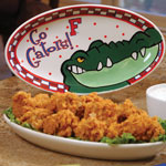 Florida Gators NCAA College 12" Gameday Ceramic Oval Platter