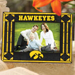 Iowa Hawkeyes NCAA College 6.5" x 9" Horizontal Art-Glass Frame