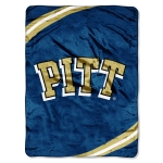 Pittsburgh Panthers College "Force" 60" x 80" Super Plush Throw