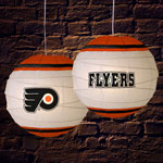Philadelphia Flyers NHL 18" Rice Paper Lamp