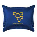 West Virginia Mountaineers Locker Room Pillow Sham