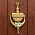 North Carolina Tarheels UNC NCAA College Brass Door Knocker