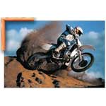 Motorcross - Contemporary mount print with beveled edge