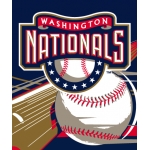 Washington Nationals MLB "Big Stick" 50" x 60" Super Plush Throw