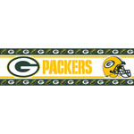 Green Bay Packers NFL Peel and Stick Wall Border