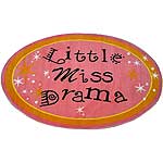 Little Miss Drama Rug (31" x 51")