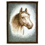 Horse Portrait Blanket