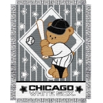 Chicago White Sox MLB Baby 36"x 46" Triple Woven Jacquard Throw