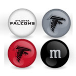 Atlanta Falcons Custom Printed NFL M&M's With Team Logo