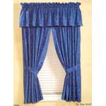Blue Tie Dye 82" x 84" Window Drape