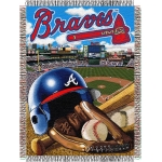 Atlanta Braves MLB "Home Field Advantage" 48" x 60" Tapestry Throw