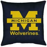 Michigan Wolverines Locker Room Toss Pillow