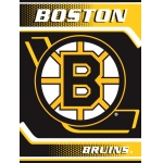 Boston Bruins NHL "Tie Dye" 60" x 80" Super Plush Throw