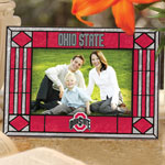 Ohio State OSU Buckeyes NCAA College 6.5" x 9" Horizontal Art-Glass Frame