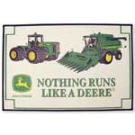 John Deere Tractor Rug