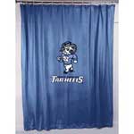 North Carolina Tarheels UNC Locker Room Shower Curtain