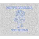 North Carolina Tarheels UNC 58" x 48" "Property Of" Blanket / Throw