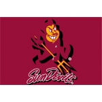 Arizona State Sun Devils NCAA College 20" x 30" Acrylic Tufted Rug
