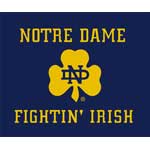 Notre Dame Fighting Irish 60" x 50" Classic Collection Blanket / Throw