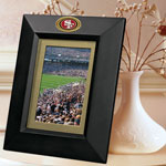 San Francisco 49ers NFL 10" x 8" Black Vertical Picture Frame
