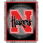 Nebraska Cornhuskers NCAA College "Focus" 48" x 60" Triple Woven Jacquard Throw